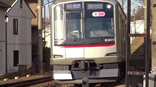 東急東横線5050系5177F菊名4号踏切通過