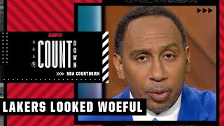 The Lakers looked WOEFUL - Stephen A. Smith | NBA Countdown