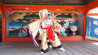 奉納神楽 平国1/2 城原神楽保存会 (於)扇森稲荷神社 秋季大祭