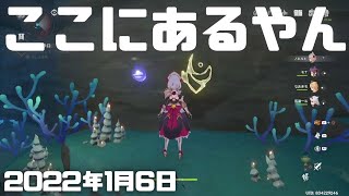 【原神実況】常世の入り口の手がかりの場所わかった！どこ？って思ってたけど簡単やんｗ止水の潘・淵下宮(えんかのみや)【Genshin ver.2.4(PS4)ミルダムアーカイブ2022年1月6日その2】