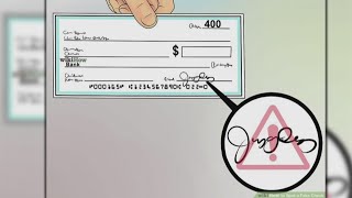 How to spot fake checks
