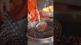 Every chestnut is delicious. #streetfood #thaifoodie #food