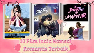 🔥 10 Film India Komedi Romantis Terbaik yang Bikin Baper! ❤️😂 [Part 1] #lovetoday #filmindiaromantis