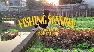 Relax with a fishing session right at home, enjoy the peaceful, gentle feeling in a familiar space.