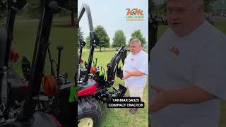 Yanmar SA325 Compact Tractor with Loader and Backhoe