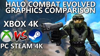 Halo CE PC 4K vs Xbox One 4K Graphics Comparison - Halo Masterchief Collection