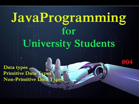 Java Programming 04 Data Types Youtube