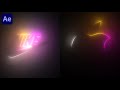 This LOGO Animation Method is so POWERFUL - After Effects Tutorial | No Plugins - Glow Outline Logo
