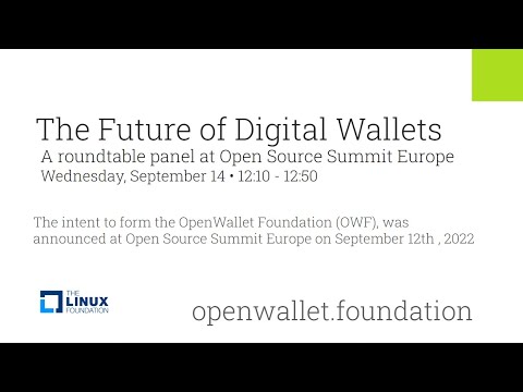 Openwallet Foundation Roundtable Youtube
