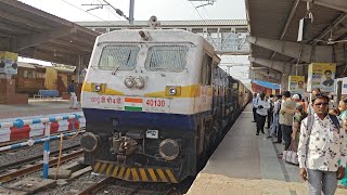 Tapovan Express Arriving at Jalna Railway Station | Indian Railways