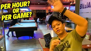 Magkano rate dito sa Billiard Hall namin | Per Game o Per Hour? | Negosyong Bilyaran