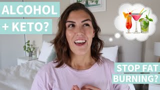 CAN I DRINK ALCOHOL ON KETO? | Alcohol + Fat Loss (KETO FOR BEGINNERS)
