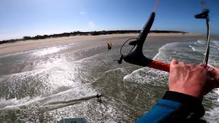 PLKB ESCAPE 2020 kitesurfing in beautiful Zeeland