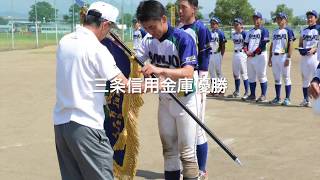 三条野球連盟会長杯大会Aクラス決勝戦