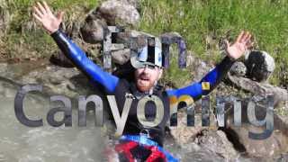 Fun Canyoning - Lechtal Tirol Österreich - Fun-Rafting