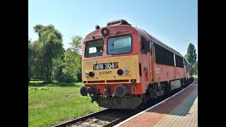 418 304-es Hörgő indul Balatonrendesről