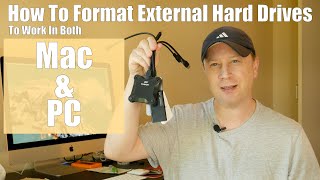How To Format External Hard Drives So They Work On Both Macs and PCs