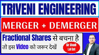 Triveni Engineering Demerger News I Triveni Engineering Share latest news I Triveni I Sir Shadi Lal