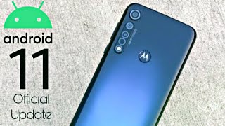Motorola Moto G8 Plus Official Android 11 Update