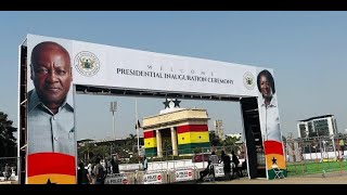 Live | Inauguration of John Dramani Mahama and Prof. Jane Naana Opoku Agyemang