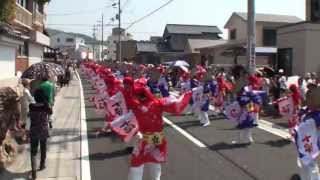 十人十彩・その２　～2013高知よさこい祭り・本祭２日目(高知市長浜)