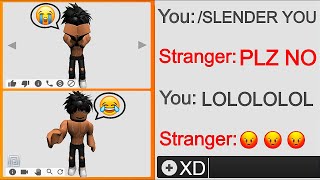 Roblox Omegle BUT IM A BAD ADMIN 🤣
