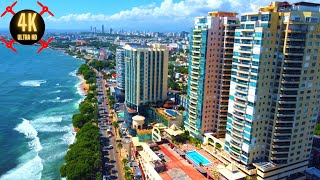 STUNNING Aerial Views Of The Great Modern SANTO DOMINGO - 4K DRONE ULTRA HDR