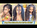 💛Using 3 Deep Wave Bundles For Tranditional Sew In With Leave Out | Hair Install #Elfinhair Review