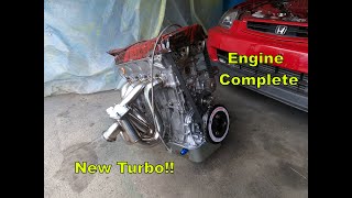 Closing the top of the motor ( New Turbo)