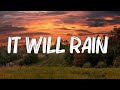 It Will Rain -  Bruno Mars (Lyrics)