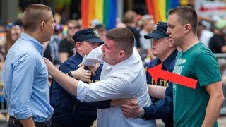 Homophobe Attacks Gay Couple at Pride, Then Learns They’re FBI Agents