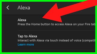 How to Turn Off Alexa or Turn On Alexa on Amazon Fire Tablet