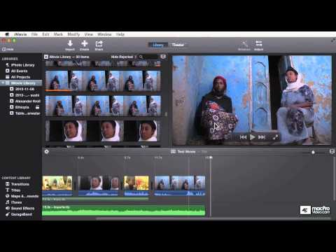 iMovie 101: Getting Started with Your Footage – 8. Drag and Drop Import