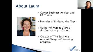 The Business Analyst Blueprint® training program - Virtual Open House