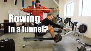 Rowing in a tunnel? Drill to help improve your body position when rowing