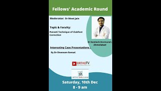 Fellows’ Academic Round by Orthokids Dr Kamlesh