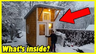 A 13-Year-Old Built This Tiny House With His Own Hands – And When You See What's Inside...