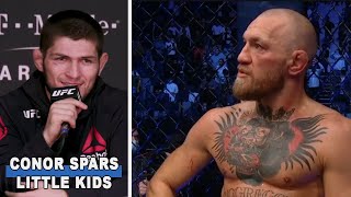 Khabib Nurmagomedov Reacts To Conor McGregor Getting Knocked Out By Dustin Poirier At UFC 257