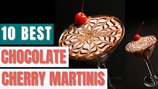 10 Indulgent Chocolate Cherry Martinis