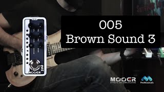 Mooer 005 Brown Sound 3 Micro Preamp Demo