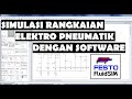 SIMULASI ELEKTRO PNEUMATIK 3 PISTON | SOFTWARE FLUIDSIM