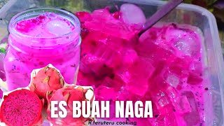 CARA MEMBUAT ES BUAH NAGA UNTUK JUALAN