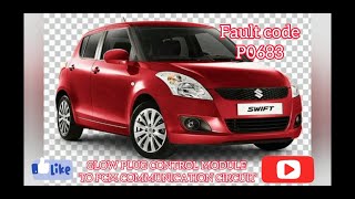 Maruthi swift service check Light | fault code# p0683 | glow plug control pcm communication