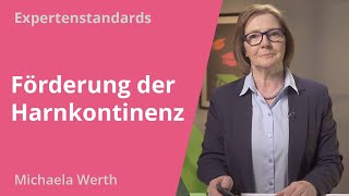 Expertenstandard Förderung der Harnkontinenz in der Pflege