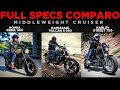 2022 Honda Rebel 500 vs Kawasaki Vulcan S 650 vs Harley Street 750 | Full Specs Comparo 🔥