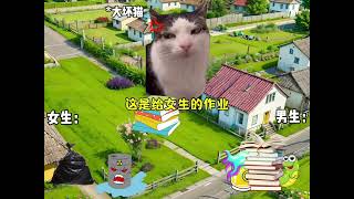 宝贝们可以和小猫做朋友吗？#猫咪 #动画 #科普 #好朋友 #shorts #科学 #影片 #小地球 #萌宠  #猫meme #猫meme小剧场