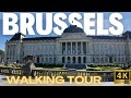 Brussels, Belgium Walking Tour Summer 2024✨ Discover Africa(Matongé) Right Next to the King's Palace