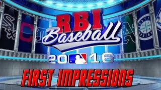 RBI Baseball 16 Gameplay: First Impressions | Cubs vs. White Sox | XBOX ONE | KOT4Q