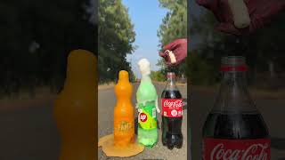 coke , 7up and fanta