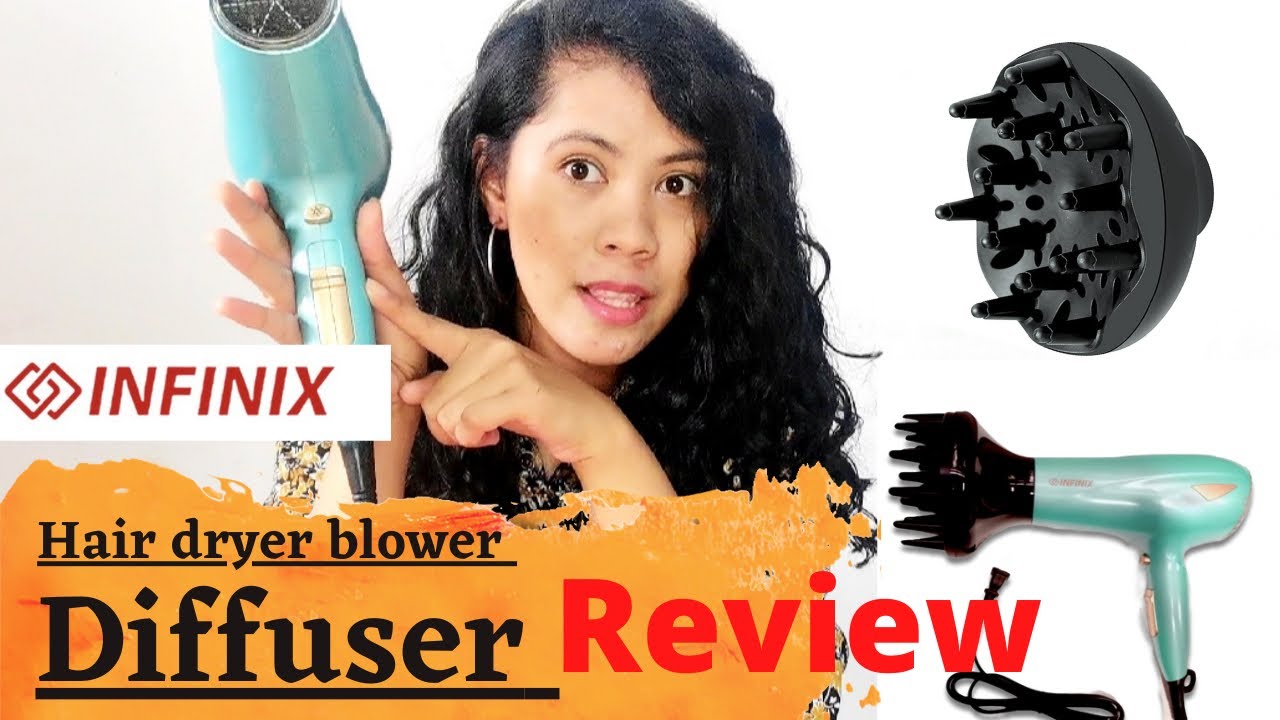 SHOPEE |Infinix Professional Hairdryer Diffuser#Review - YouTube